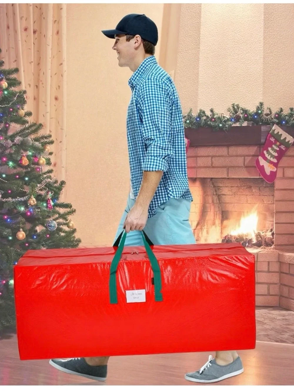 Christmas Tree Storage Bag - Red